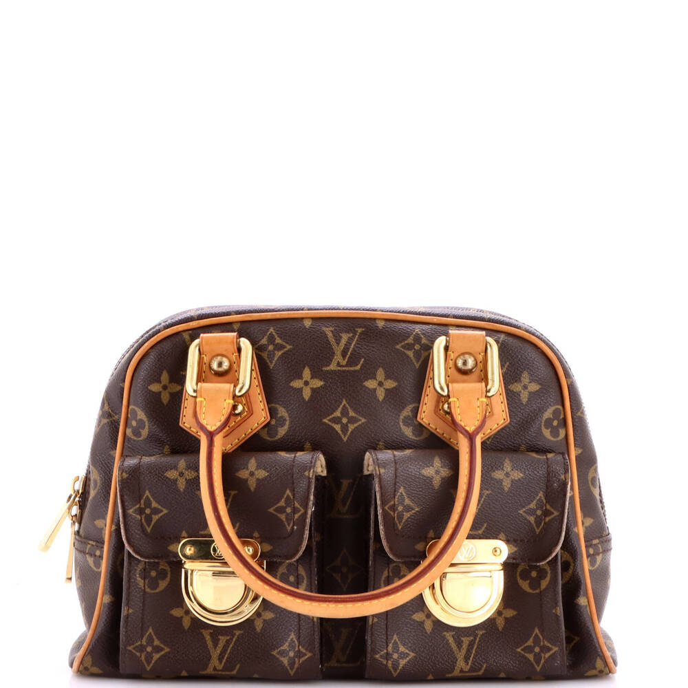 Louis Vuitton PM Manhattan Handbag Monogram Canvas